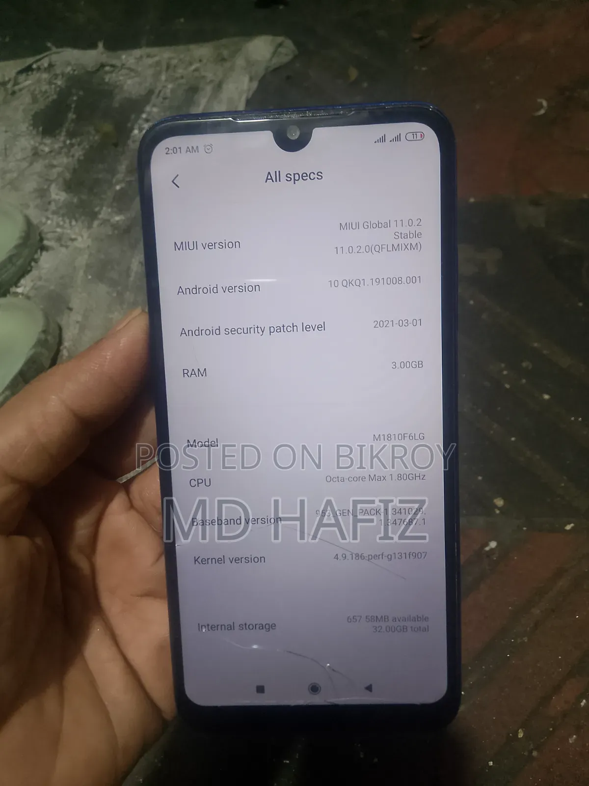 Xiaomi Redmi 7 32 GB Blue