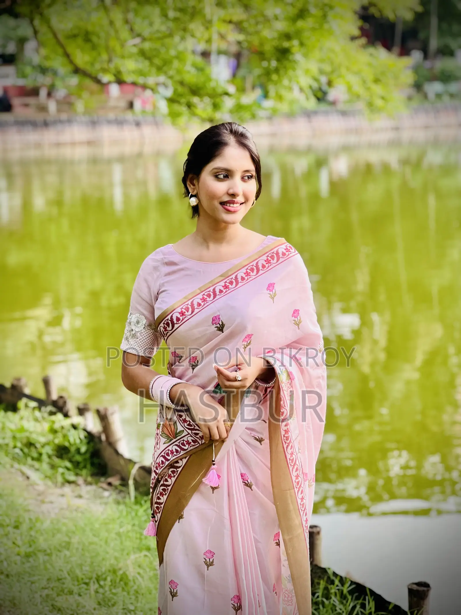 Pakistani Inspired Silk Saree