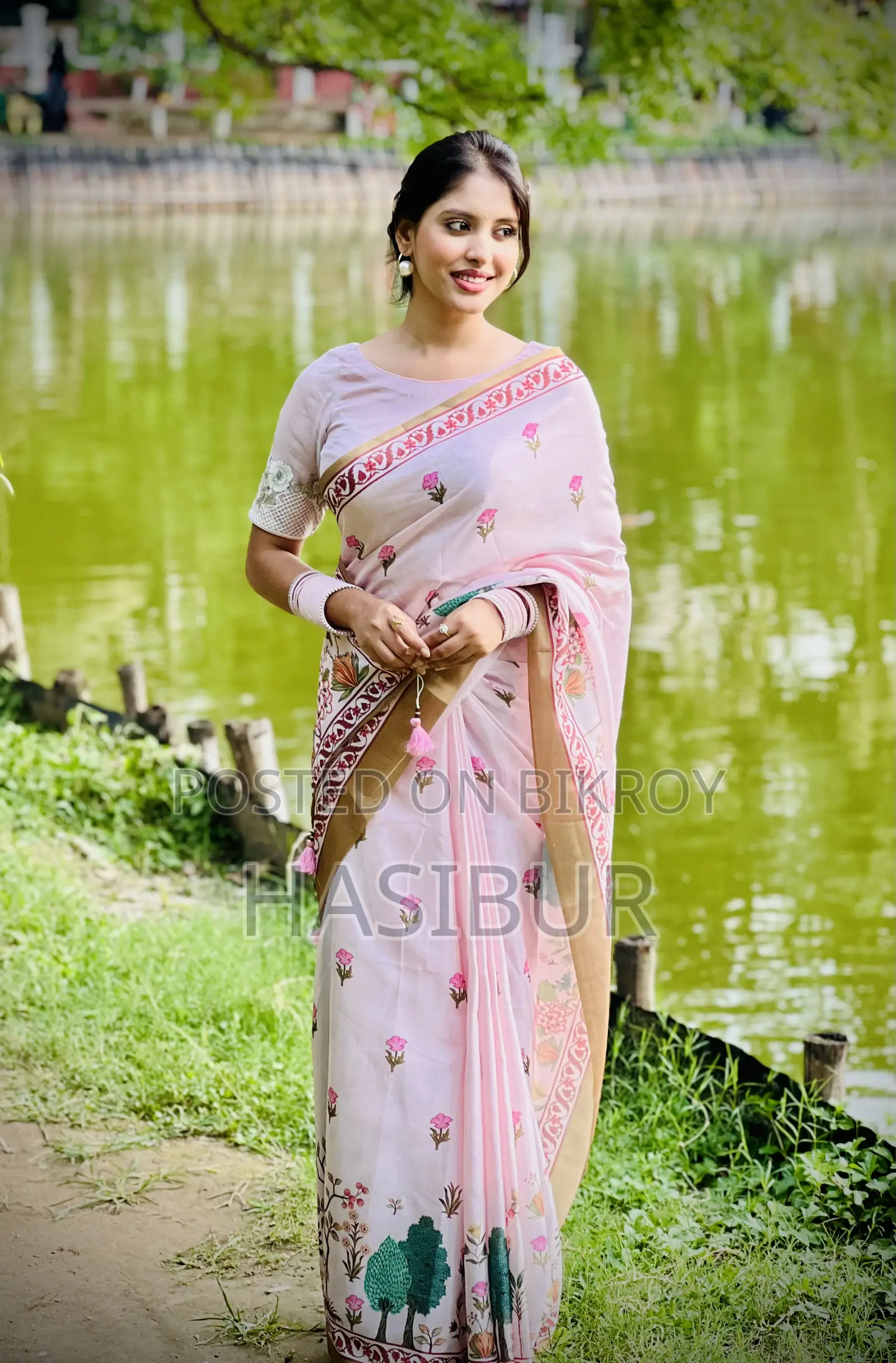 Pakistani Inspired Silk Saree