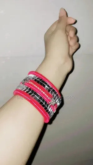 Mirror Work Handmade Bangles