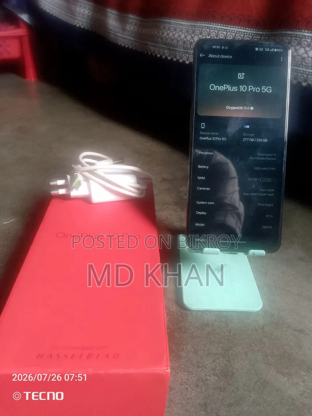 OnePlus 10 Pro 256 GB Gray