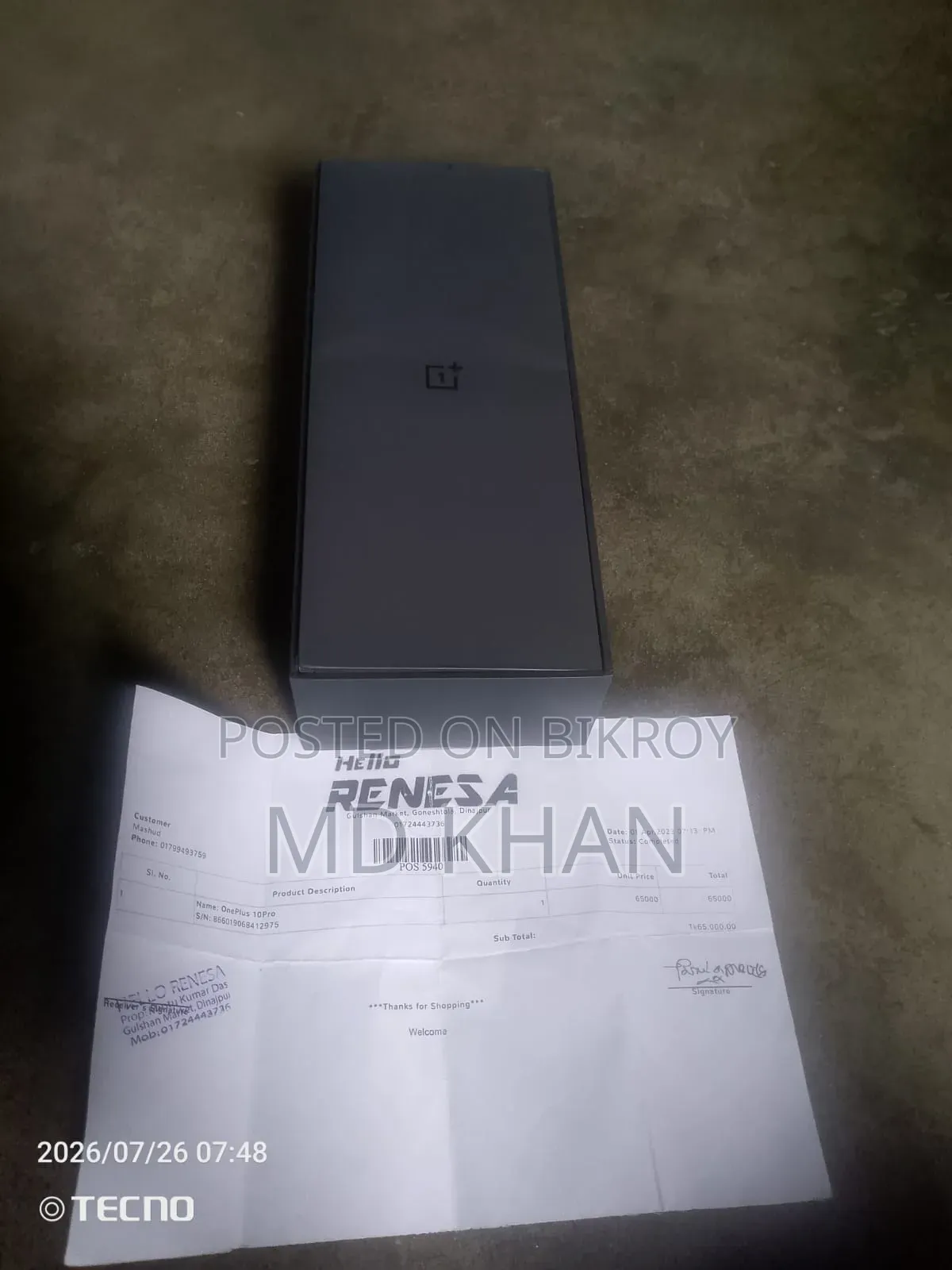 OnePlus 10 Pro 256 GB Gray