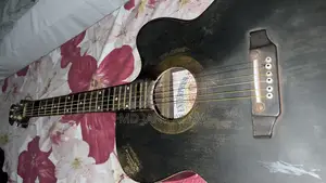 Original Indian Signature Acoustic Guitar-Black