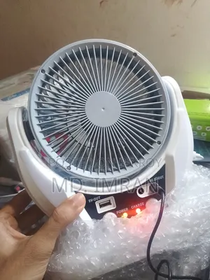 রিচার্জেবল ৪ ইন ১ সোলার ফ্যান একদম নতুন