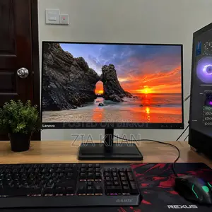 Lenovo 24" QHD 1440p IPS মনিটর