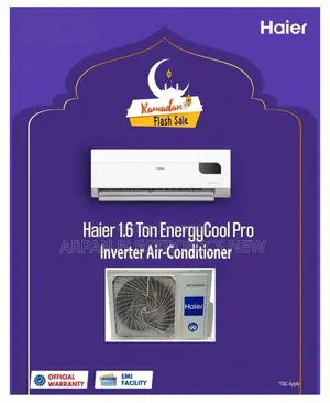 Haier 1.6 Ton 19000BTU EnergyCool Inverter AC Highest Discount Offer