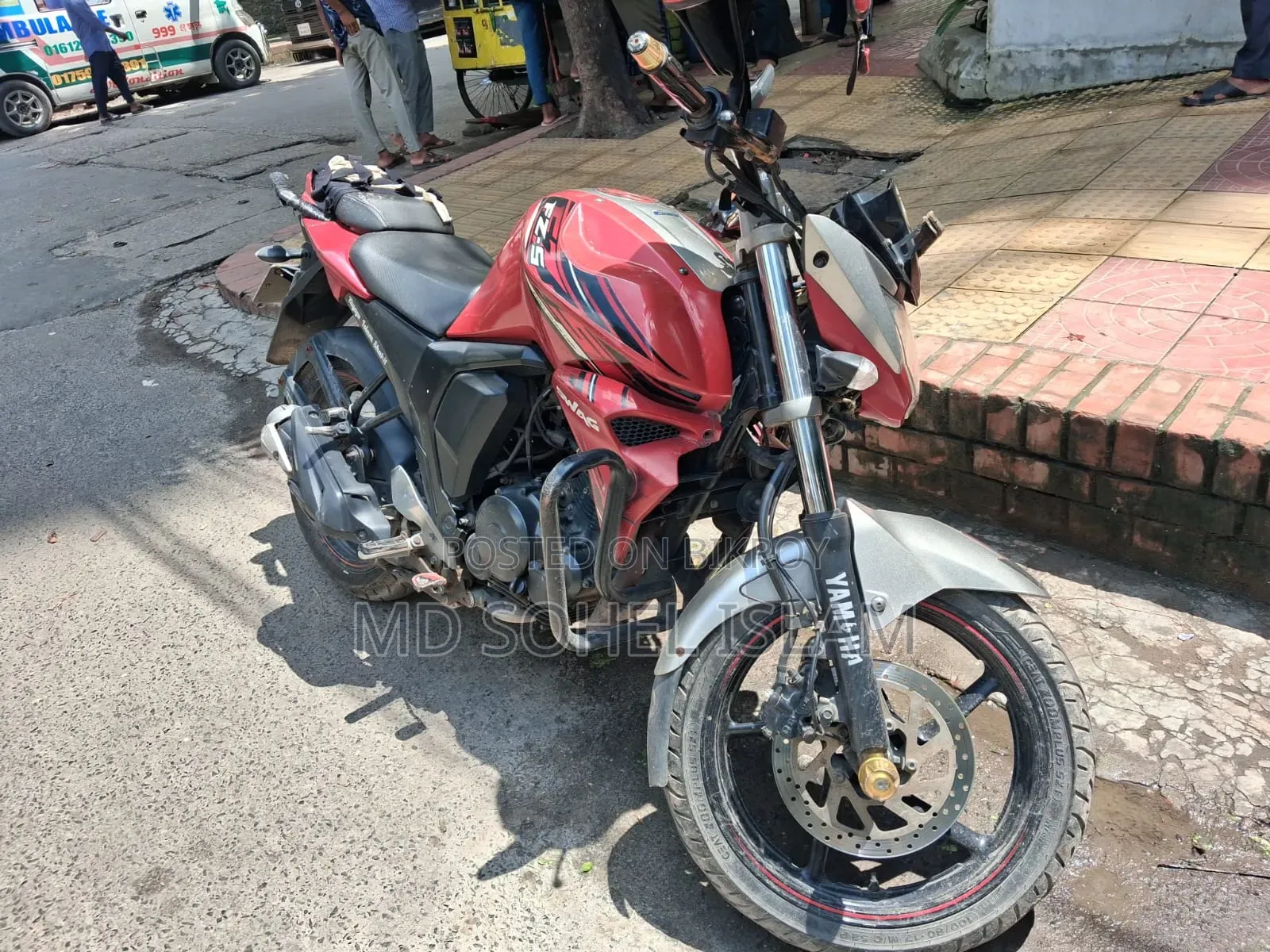 Yamaha FZ 2017 Red