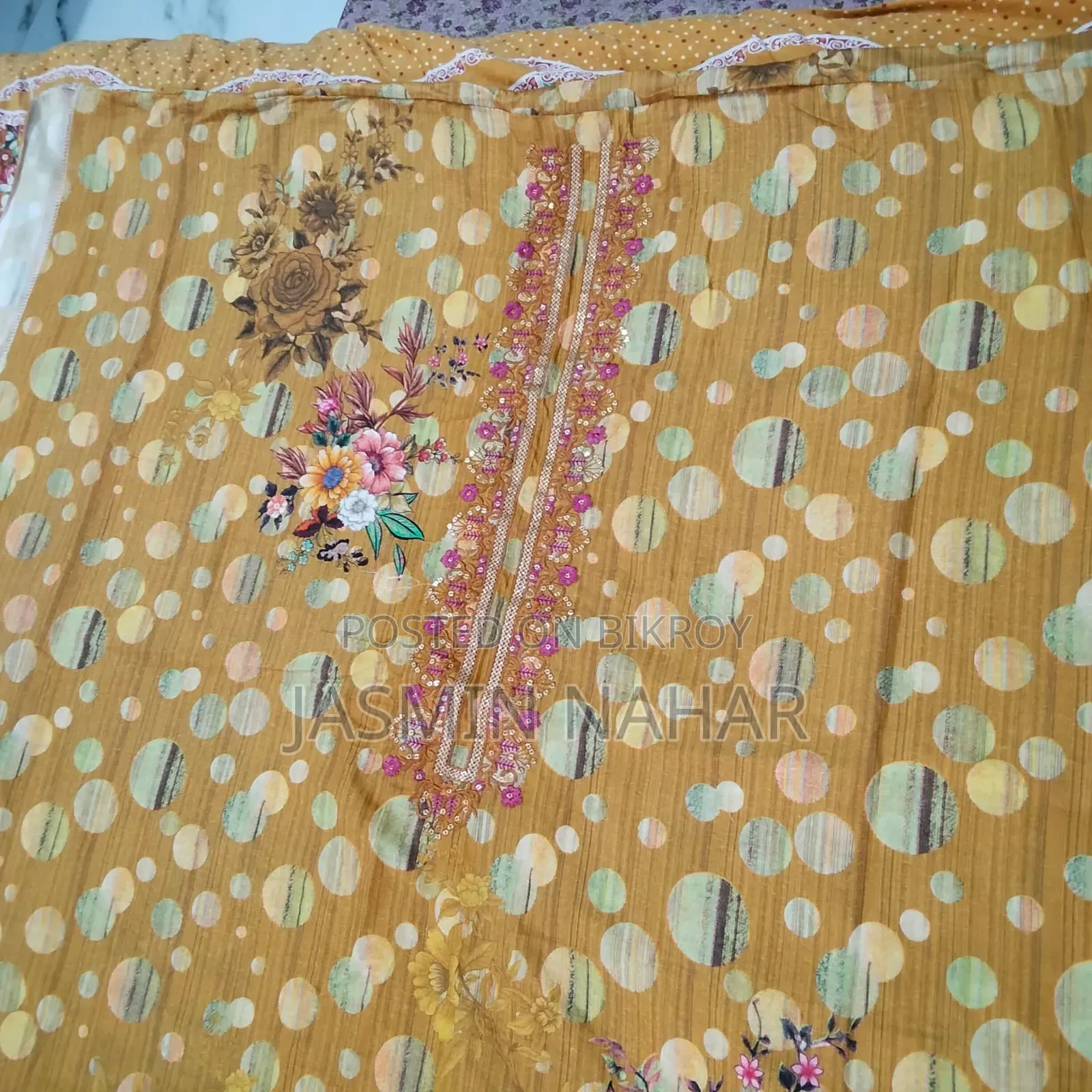 Cotton Embroidery Dress