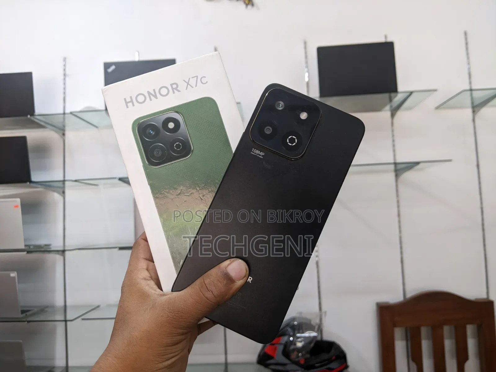 অনার এক্স৭সি ২৫৬ জিবি ব্ল্যাক (Honor X7c 256 GB Black)