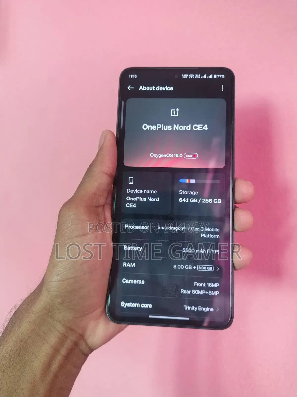 ওয়ানপ্লাস নর্ড ২৫৬ জিবি ব্ল্যাক