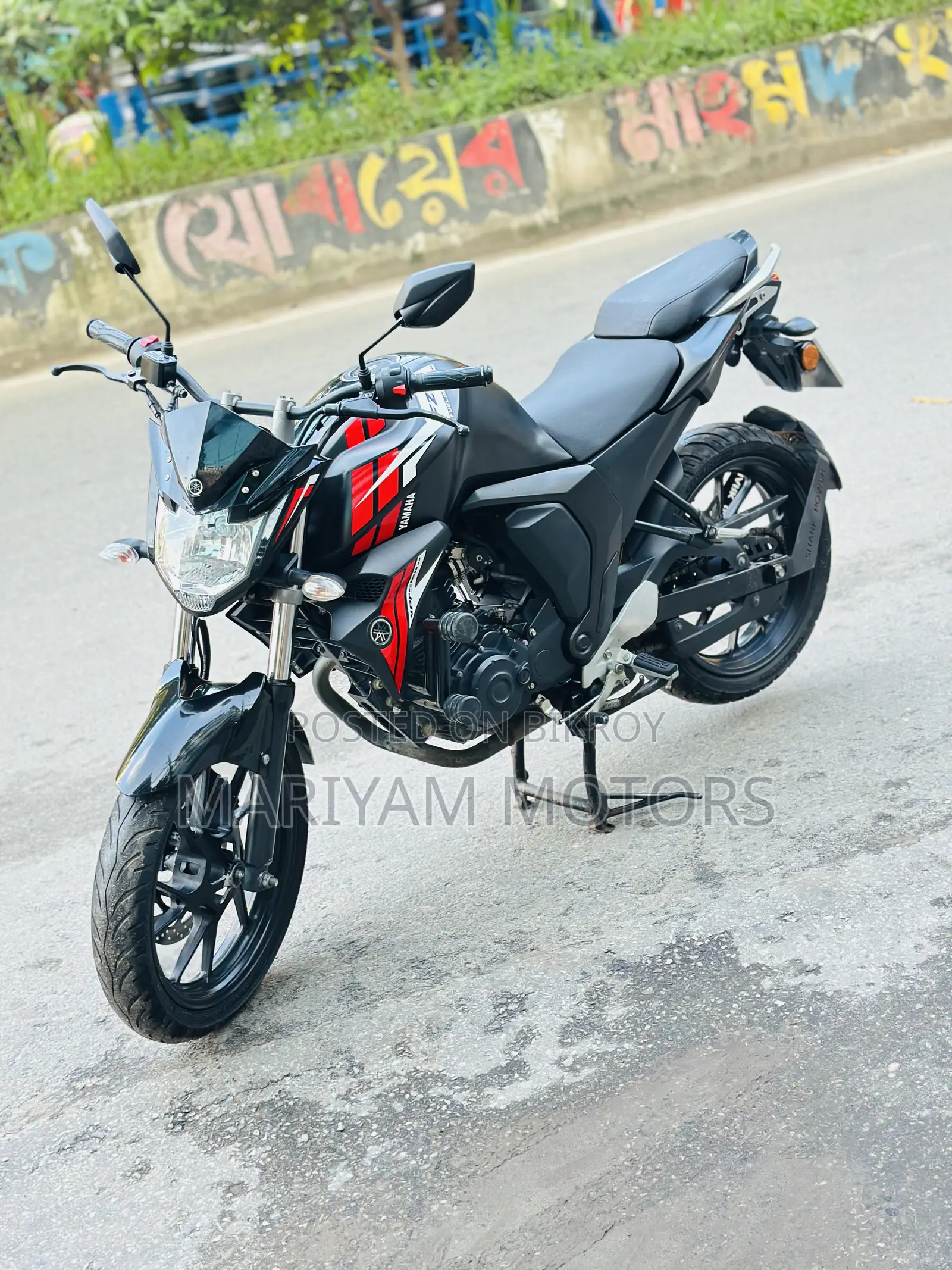 New Yamaha FZ 2025 Black