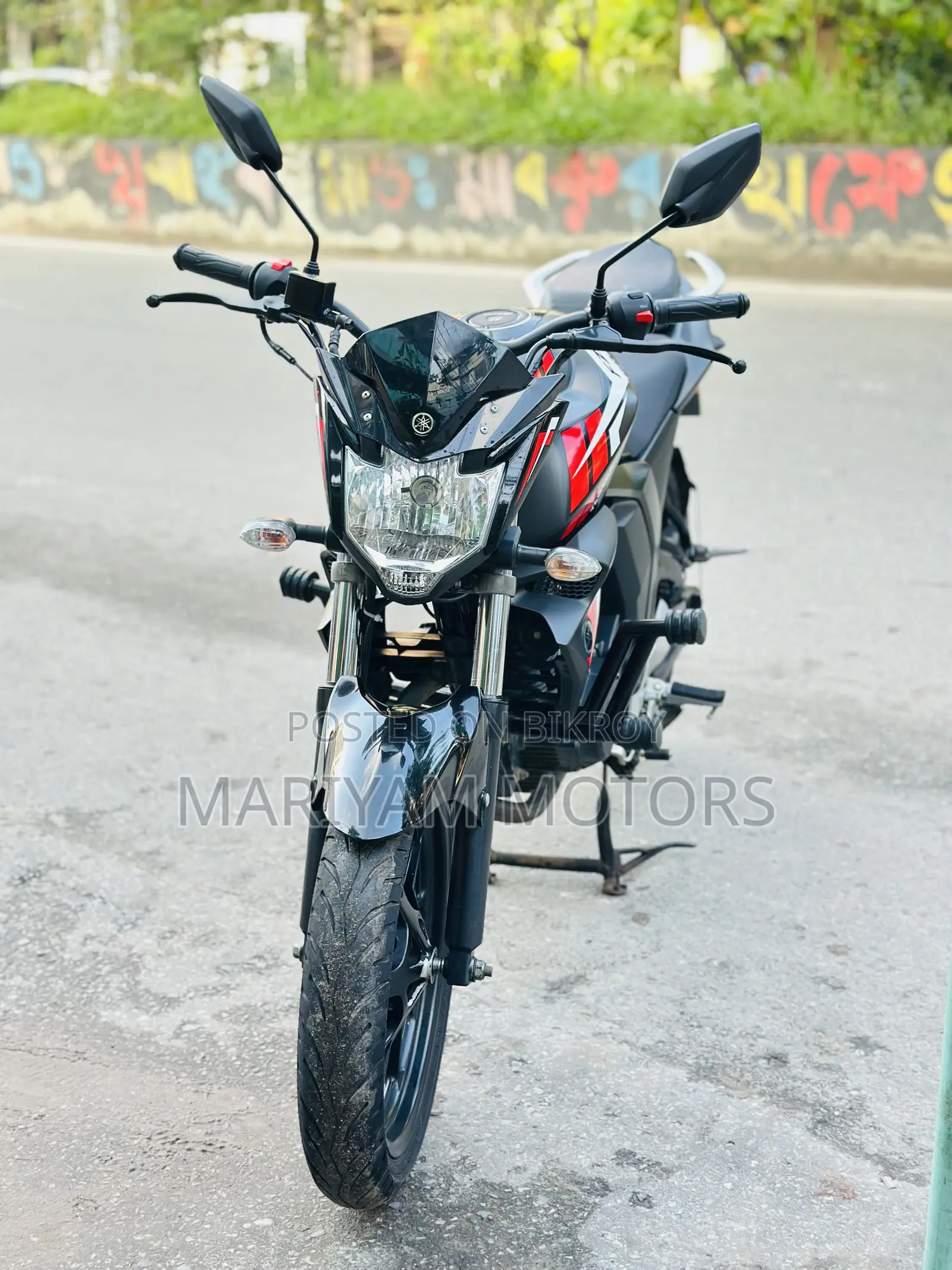 New Yamaha FZ 2025 Black