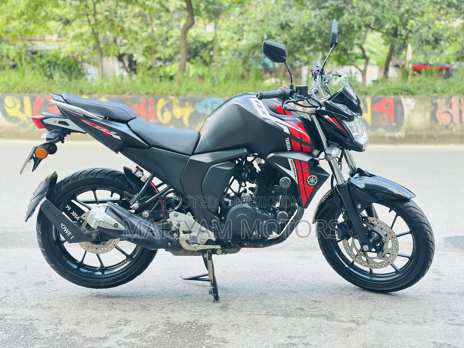New Yamaha FZ 2025 Black