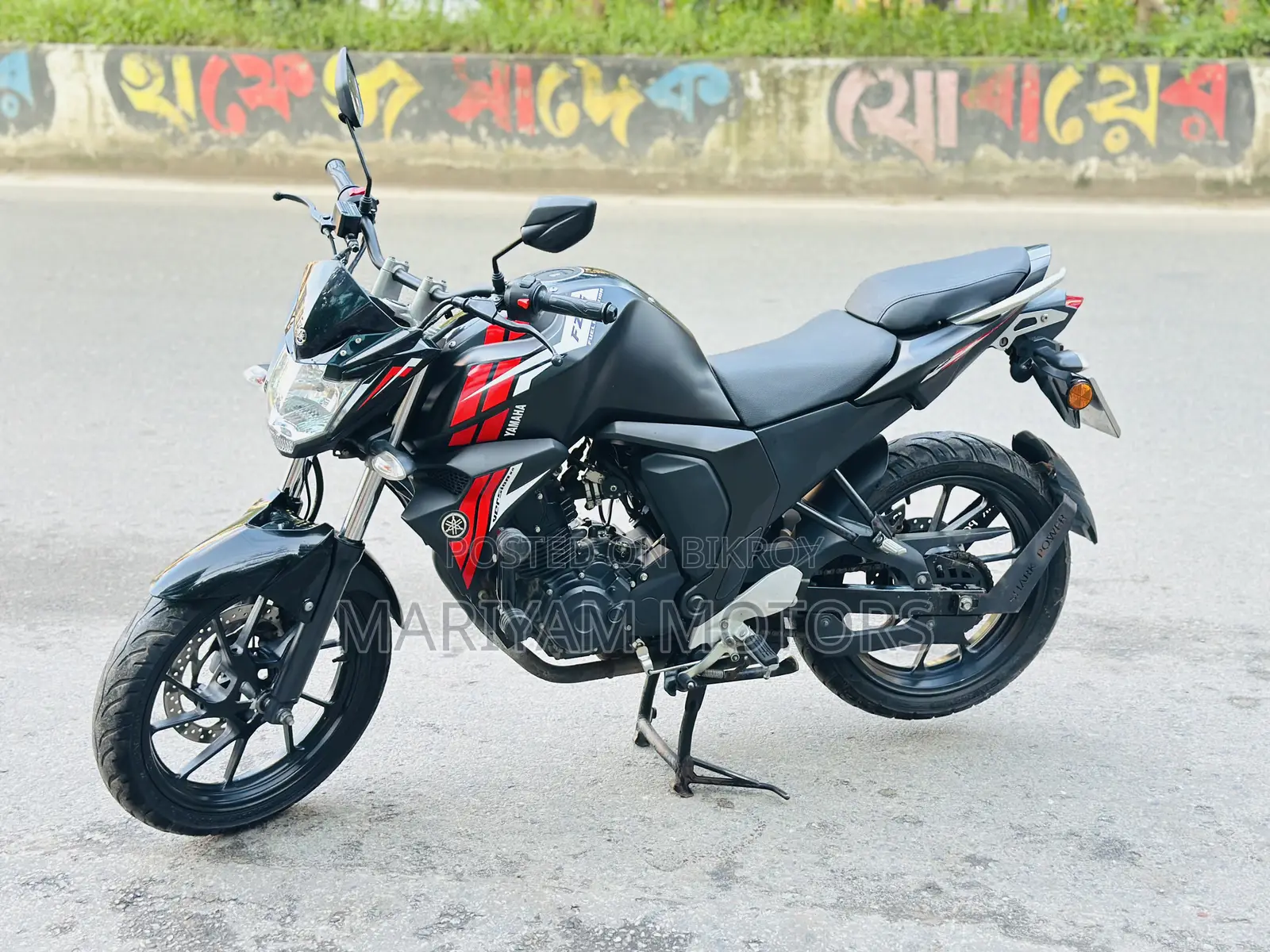 New Yamaha FZ 2025 Black