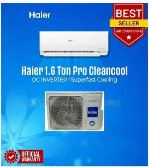 [HSU-19CleanCool(INV)(Pro)] Haier 1.6 Ton AC DC Inverter