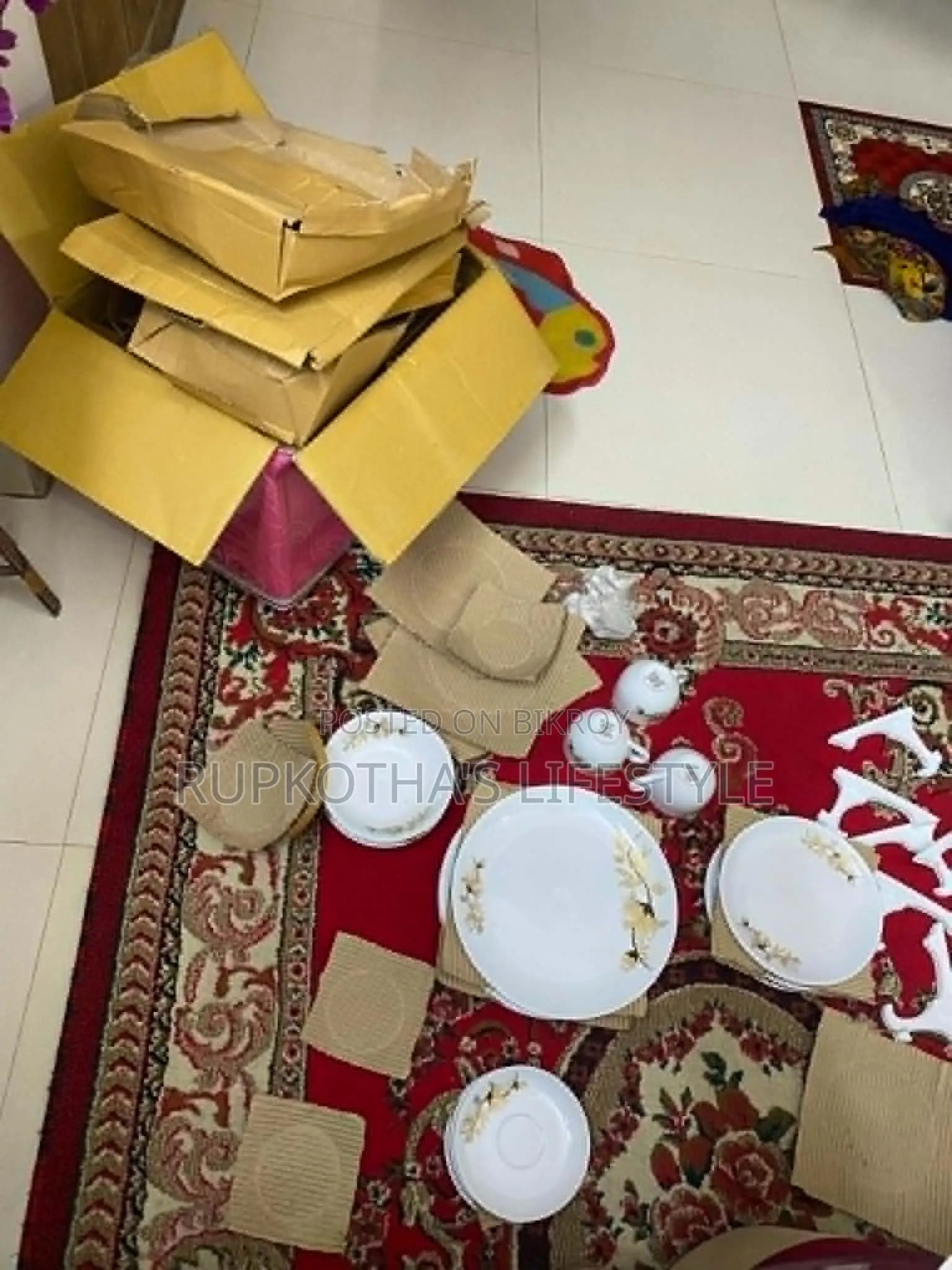 ব্র্যান্ড নিউ ৩৬ পিস সিরামিক ডিনার সেট (পাইকারি মূল্য)