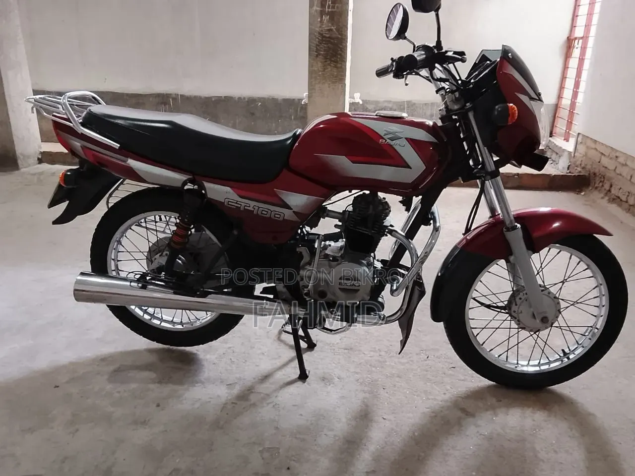 বাজাজ সিটি ১০০ ২০১২ রেড