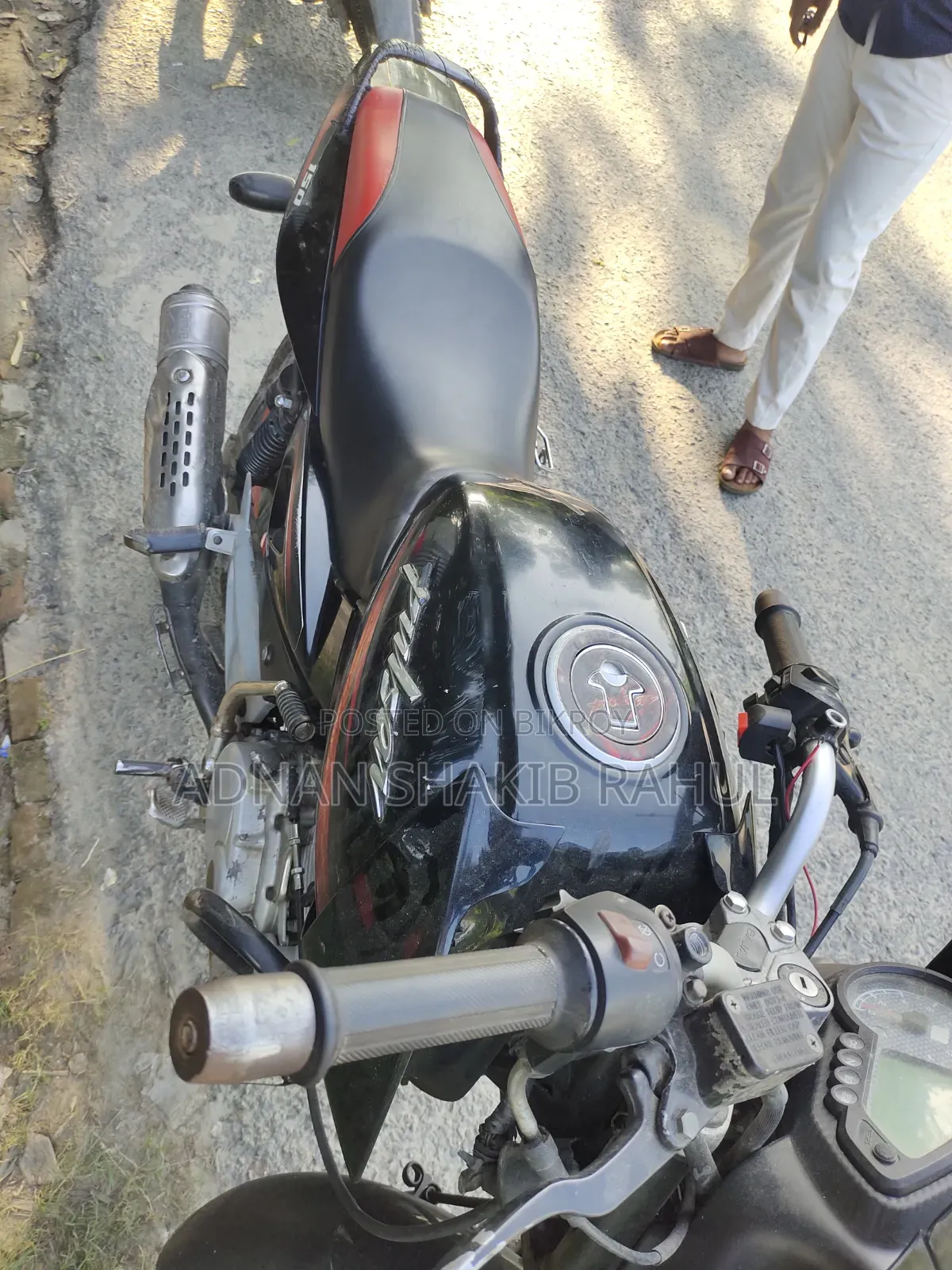 বাজাজ পালসার ১৫০ ২০০৮ ব্ল্যাক