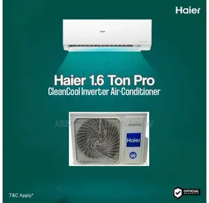 ১২ বছরের কম্প্রেসর ওয়ারেন্টিসহ Haier Inverter 1.6 Ton AC