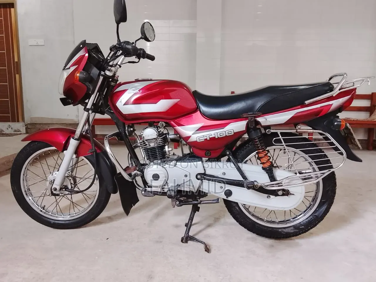 বাজাজ সিটি ১০০ ২০১২ রেড