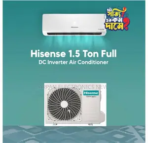 Hisense Inverter AC 1.5 Ton Eco-Friendly R32 Refrigerant