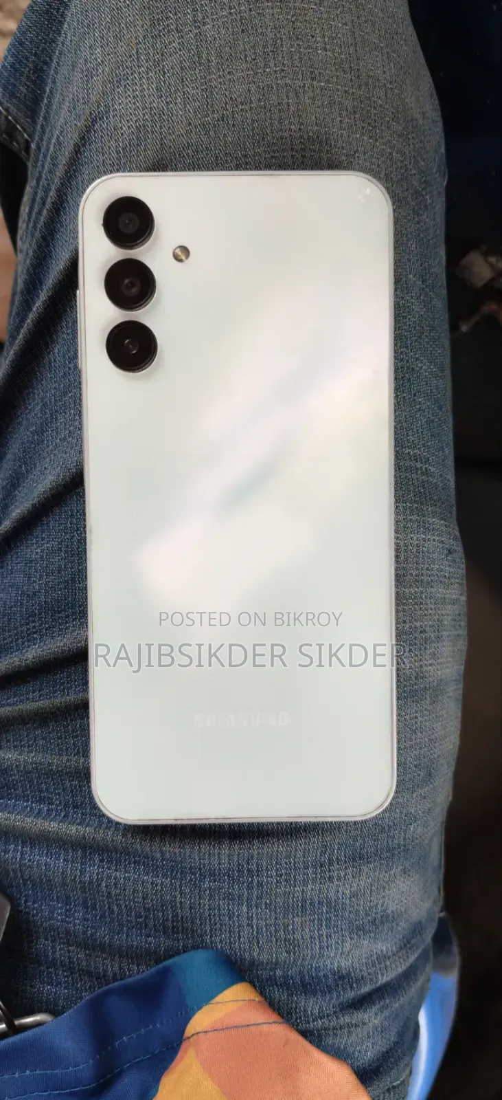 স্যামসাং গ্যালাক্সি এ১৫ ৫জি ২৫৬ জিবি সাদা