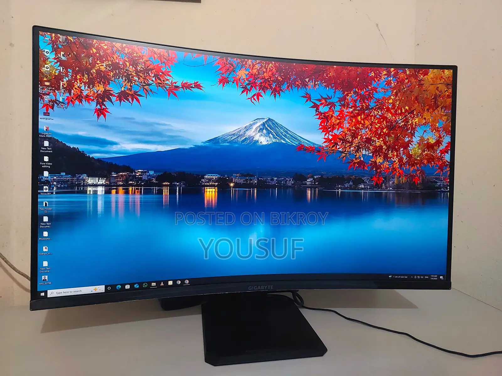 Gigabyte GS32qc Gaming Curve Monitor