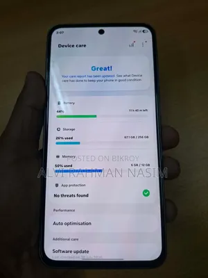 স্যামসাং গ্যালাক্সি এ৫৬ ২৫৬ জিবি ব্ল্যাক