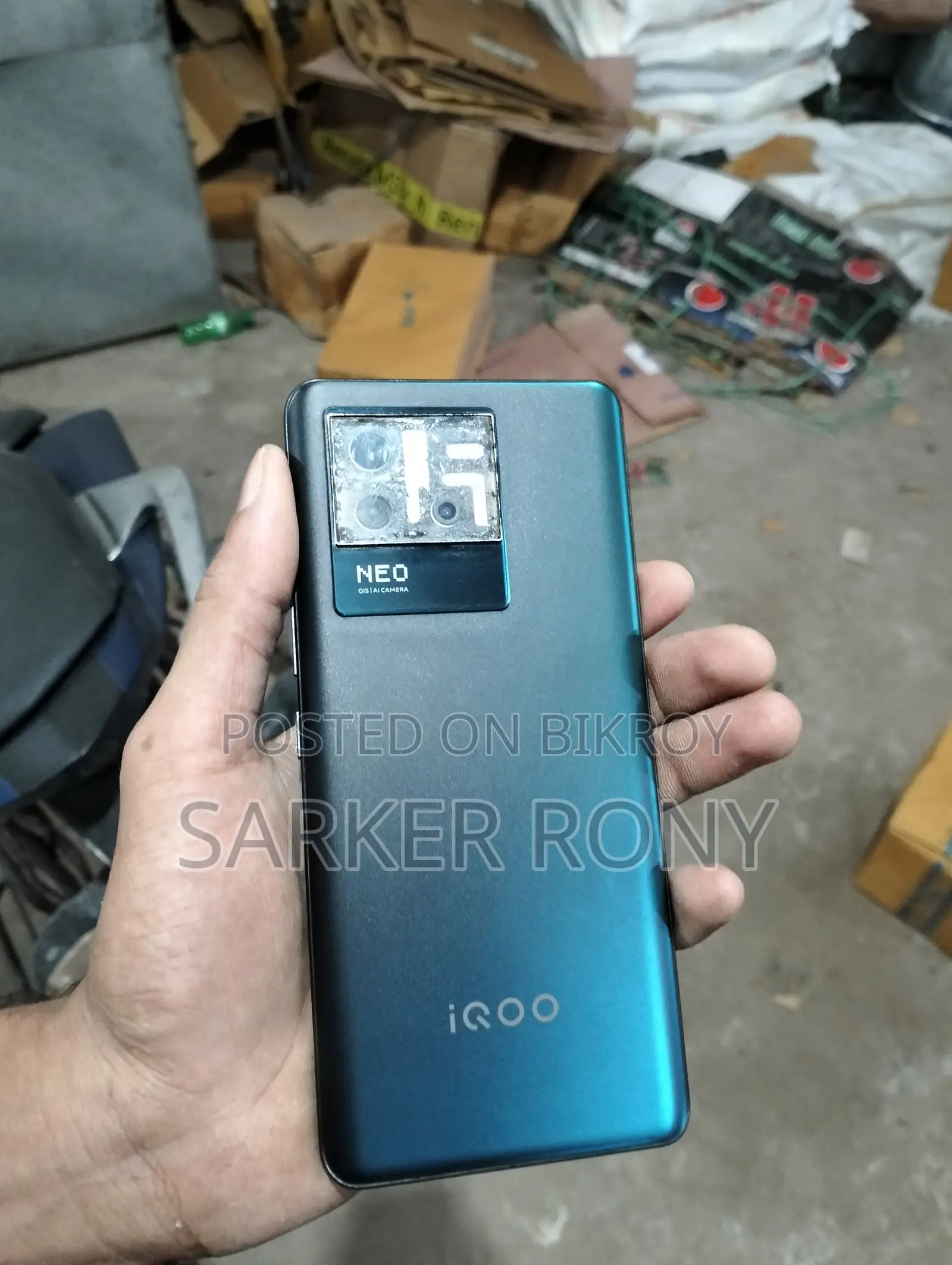 Vivo iQOO 128 GB Blue
