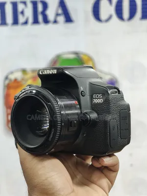 ক্যানন ৭০০ডি+৫০মিমি ওয়াইএন এফ১.৮