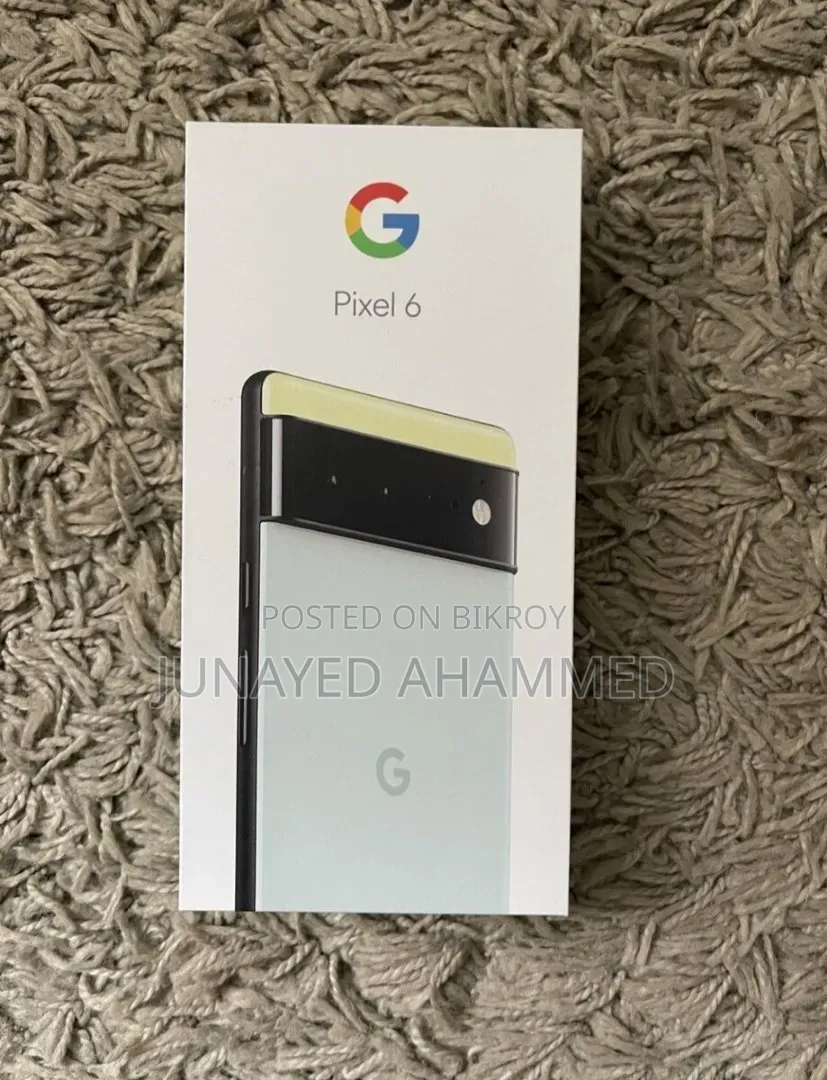 নতুন গুগল পিক্সেল ৬ ১২৮ জিবি সাদা