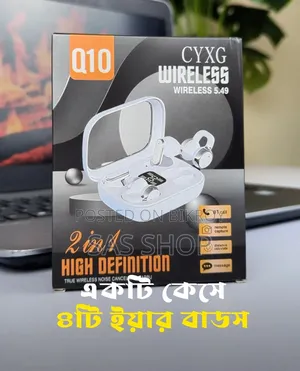 Q10 HiFi Stereo Sports Earbuds: Two Styles in One Box!