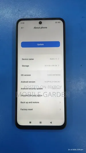 Xiaomi Redmi Note 13 256 GB Black