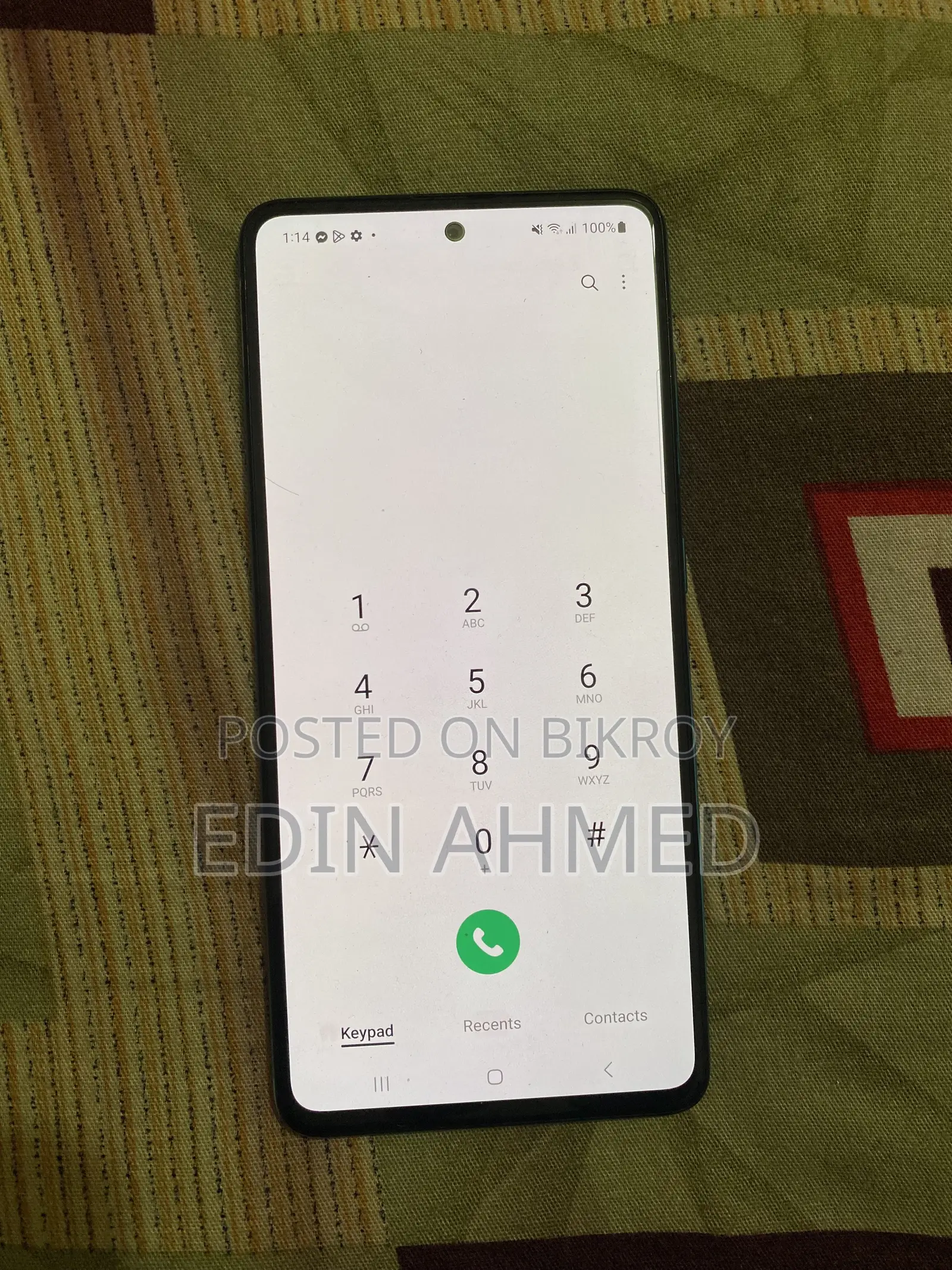 স্যামসাং গ্যালাক্সি এ৫১ ১২৮ জিবি গ্রিন