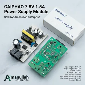 GAIPHAO 7.8V 1.5A Power Supply Module (Model SX-7815) - Shop Now