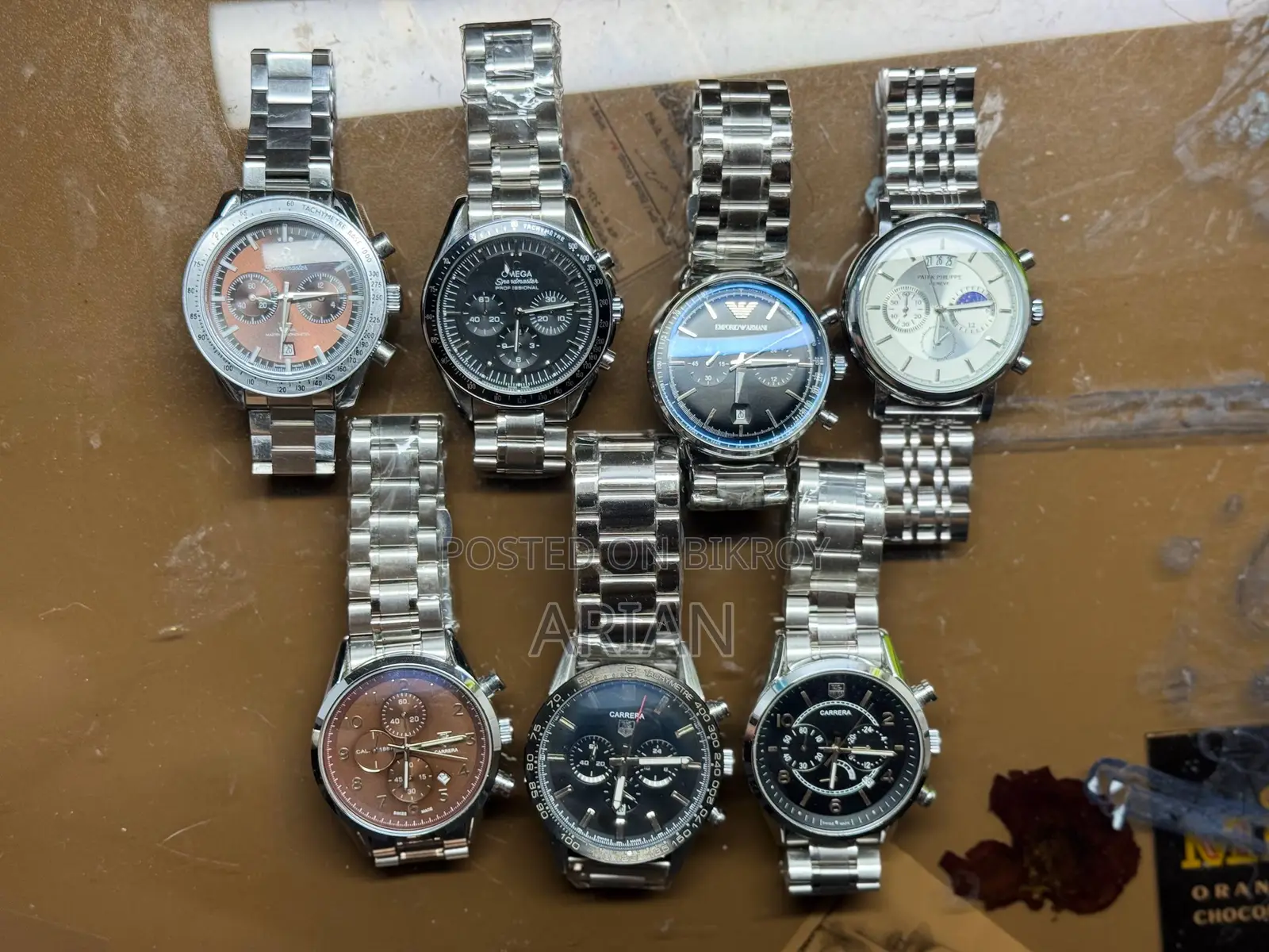 Premium Watches (Omega/ Tag Heuer/ Armani)