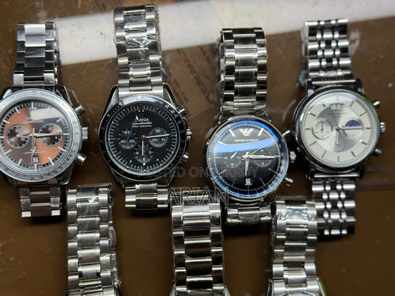 Premium Watches (Omega/ Tag Heuer/ Armani)