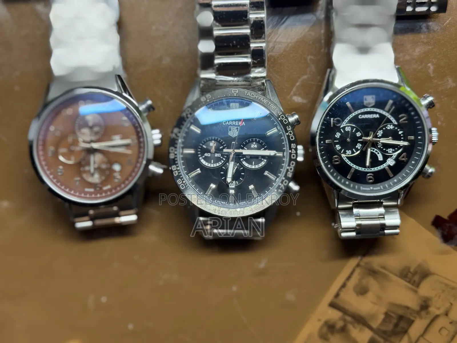 Premium Watches (Omega/ Tag Heuer/ Armani)