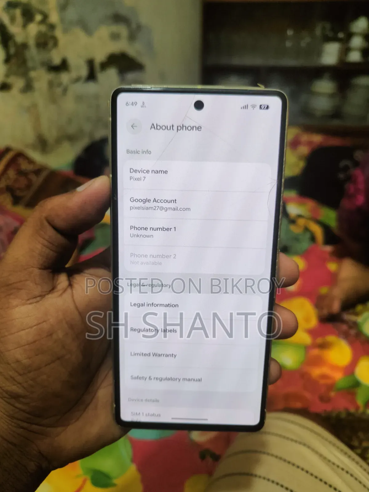 Google Pixel 7 128 GB White
