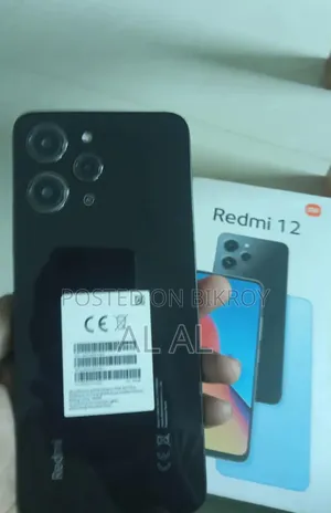 শাওমি রেডমি ১২ ২৫৬ জিবি ব্ল্যাক