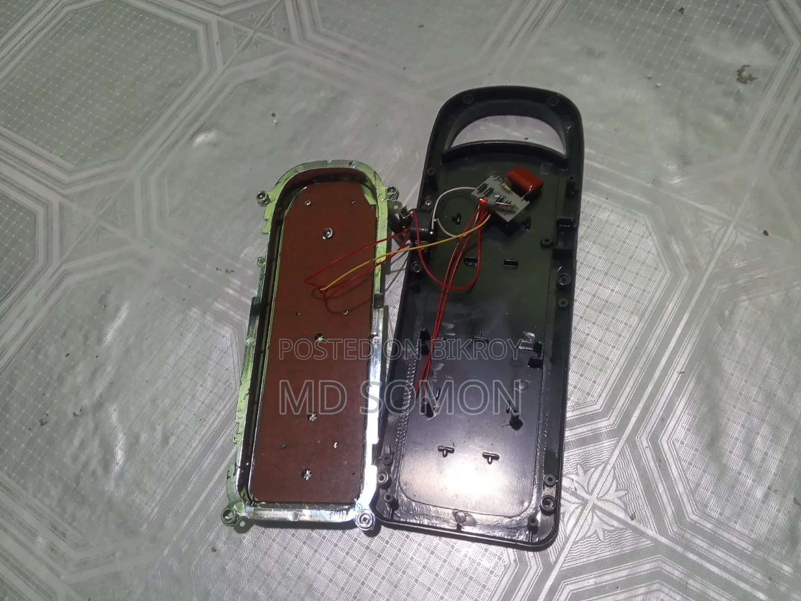 LED Emergency Light Body (Without Battery and Front Cover) - 100 Pieces