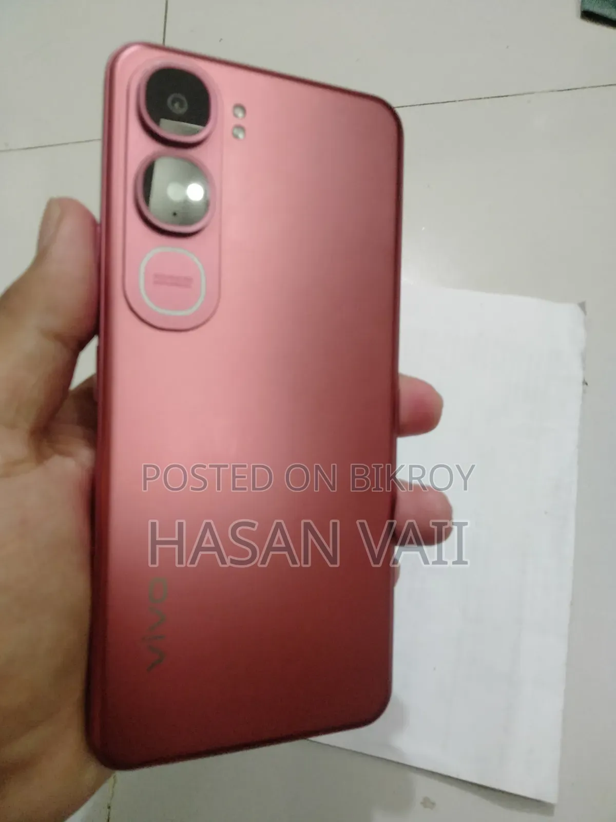 ভীভো ওয়াই২১ডি ১২৮ জিবি পিংক