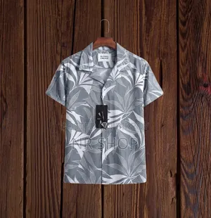 Premium Short Sleeve Cuban Collar Shirt