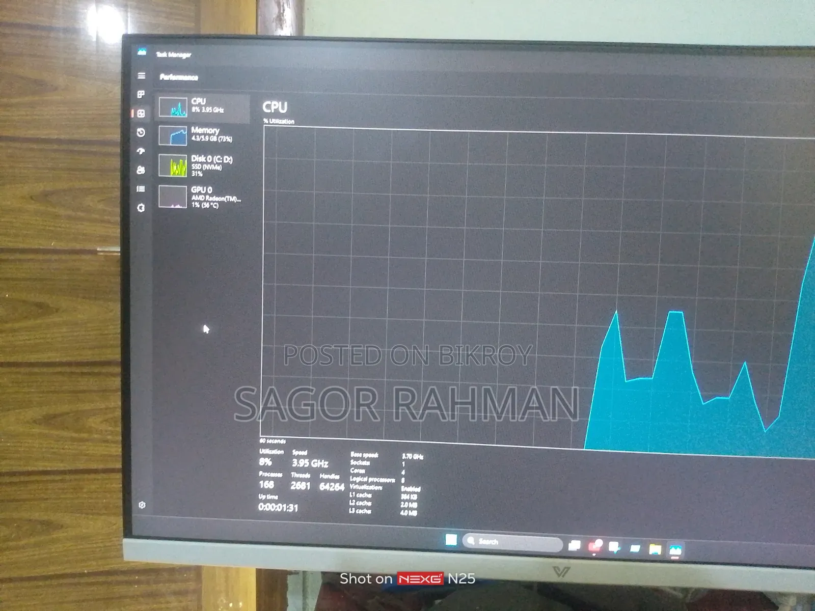 Value-Top 27 Inch 100Hz Monitor for Sale