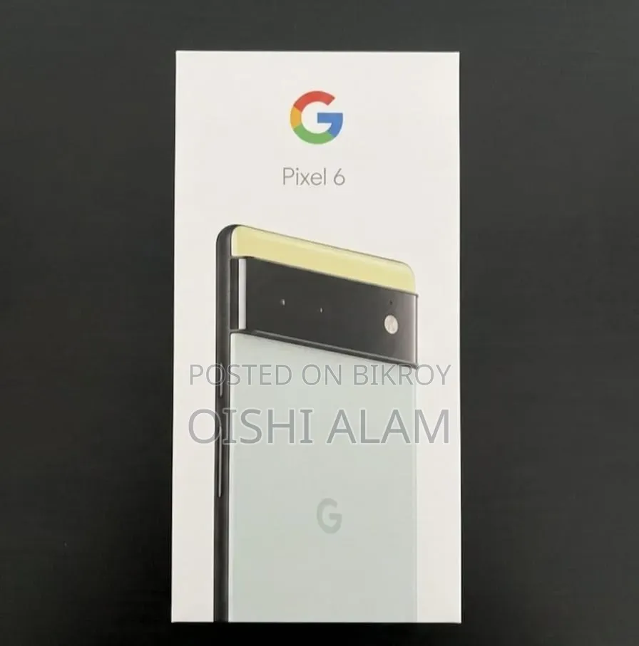 নতুন গুগল পিক্সেল ৬ ১২৮ জিবি হোয়াইট