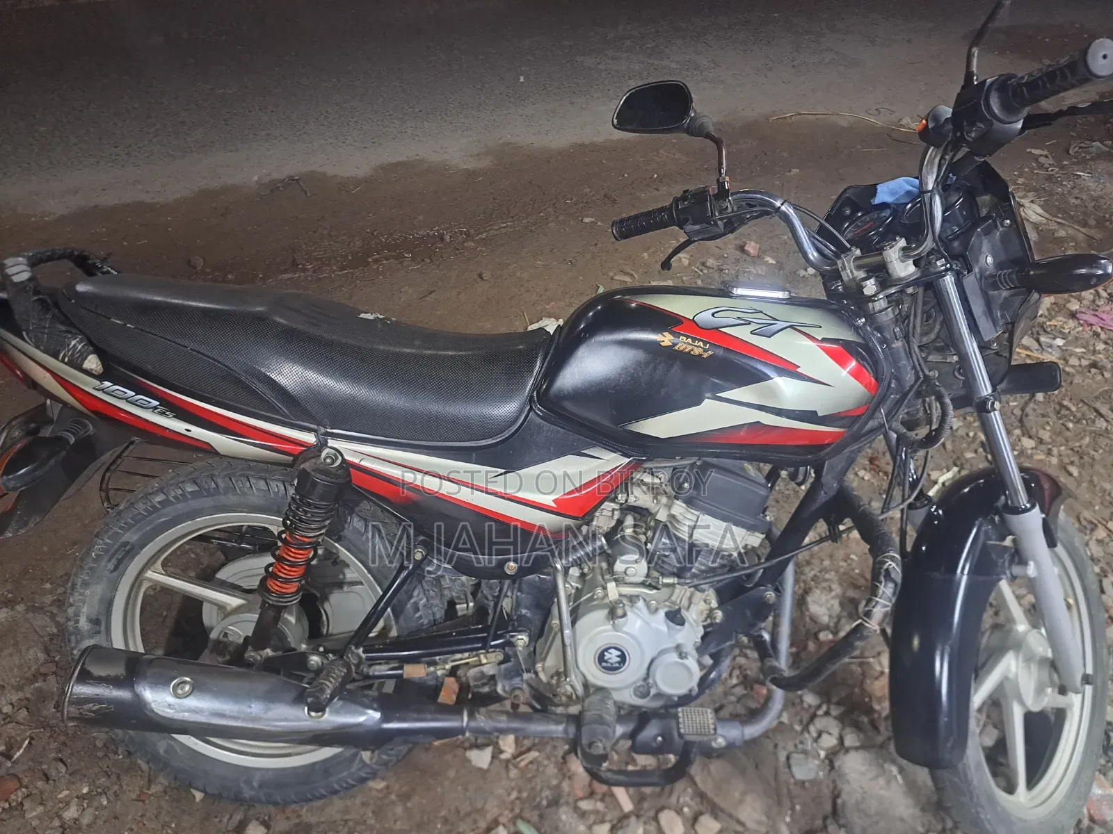 Bajaj CT 100 ES 2021 Black