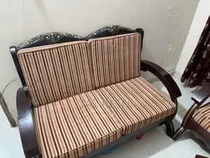 Wooden Sofa Set (2+2+1)