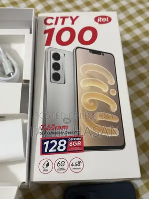 New Itel City 100 128 GB Gold