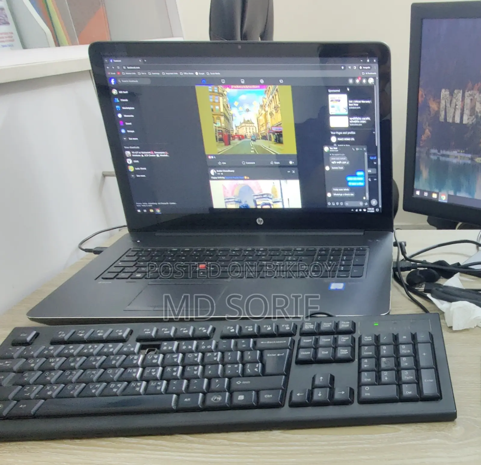 Laptop HP ZBook 17 32GB Intel Core I7 SSD 512GB