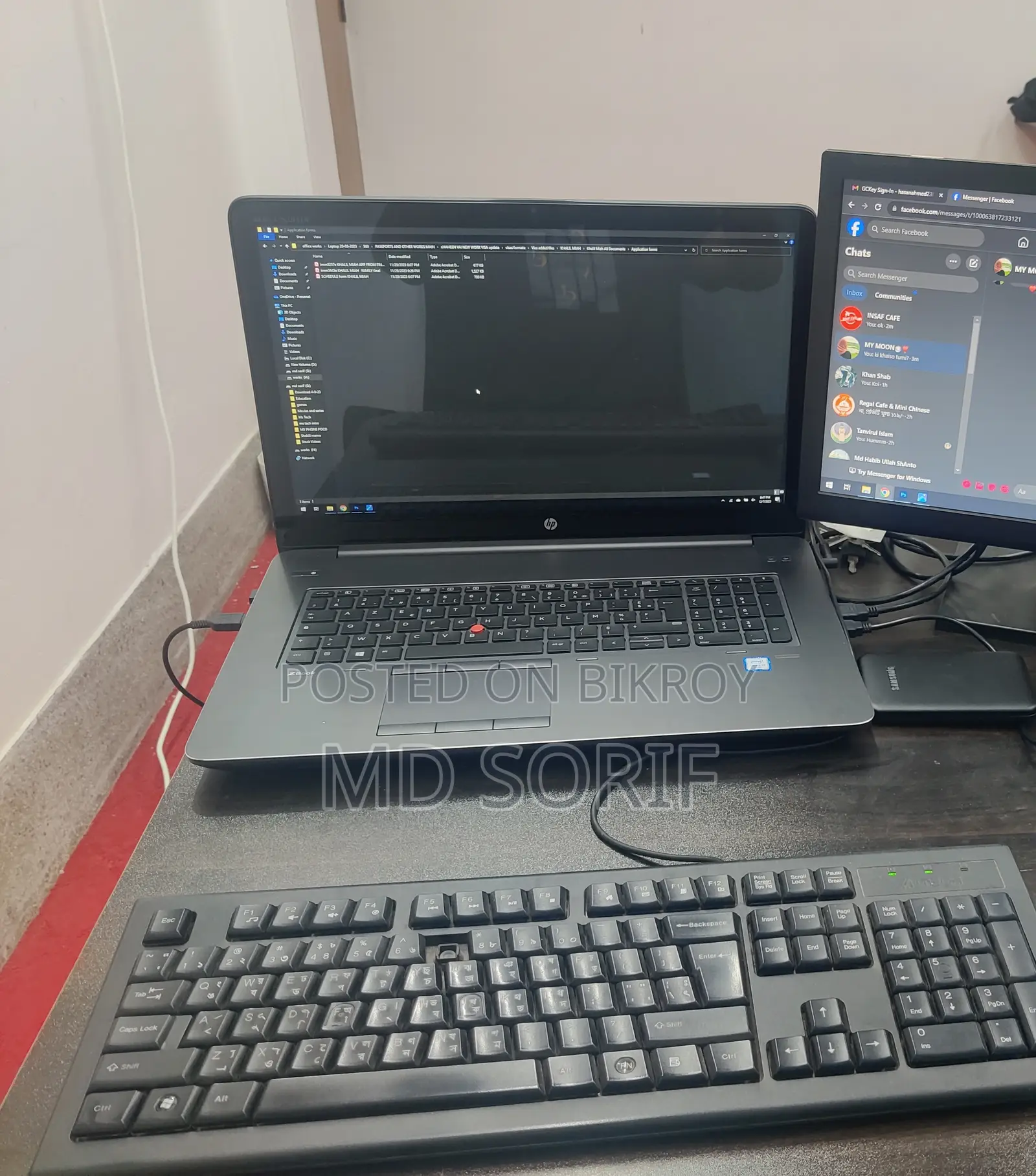 Laptop HP ZBook 17 32GB Intel Core I7 SSD 512GB